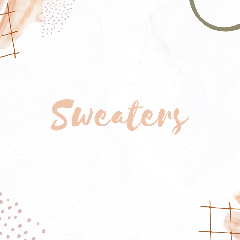 Sweaters ✨